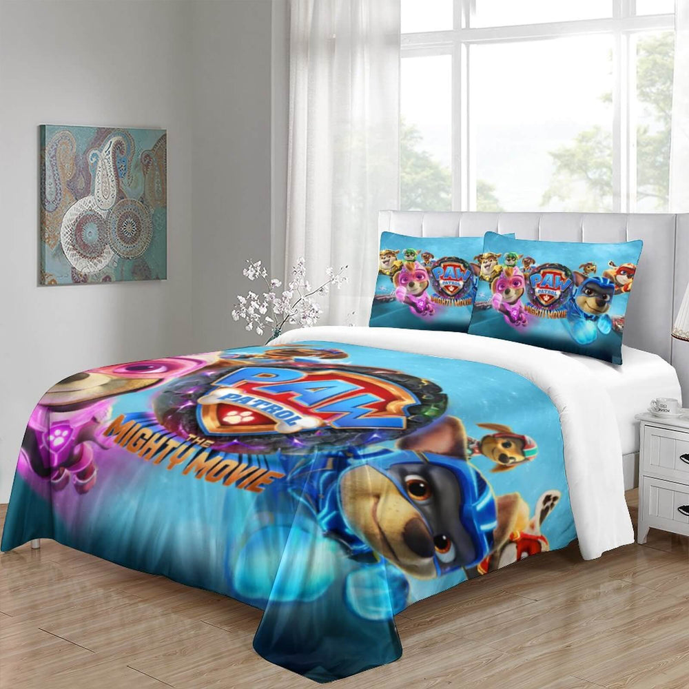 PAW Patrol The Mighty Movie Bedding Set Quilt Duvet Cover Without Filler (Online Order Only)