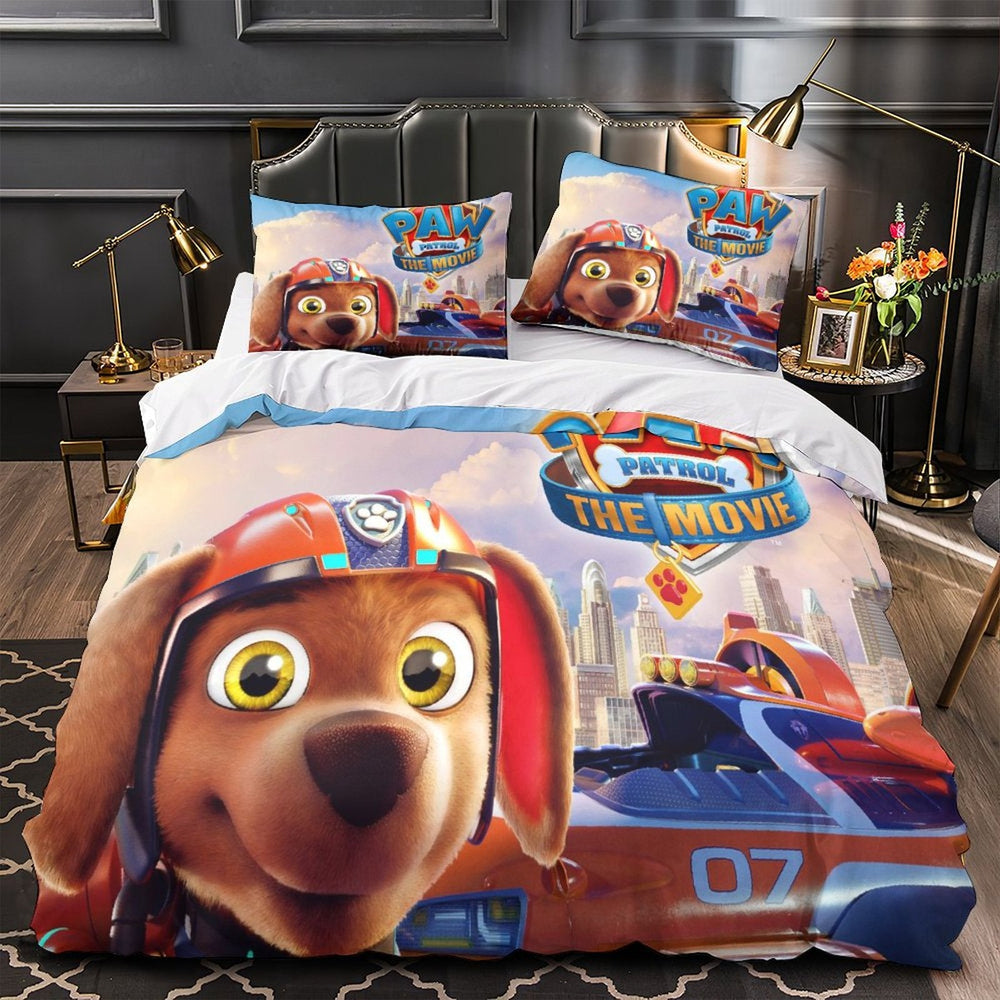 PAW Patrol The Movie Bedding Set Kids Quilt Duvet Cover Without Filler (Online Order Only)
