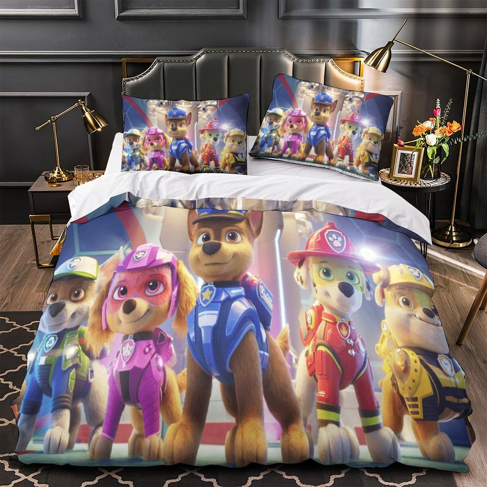 PAW Patrol The Movie Bedding Set Kids Quilt Duvet Cover Without Filler (Online Order Only)