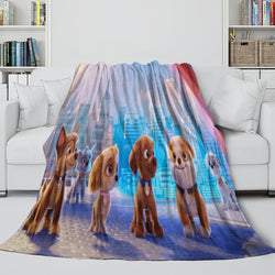 PAW Patrol The Movie Blanket Flannel Throw Kids Room Decoration (Online Order Only)