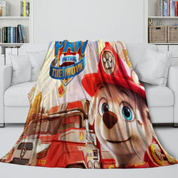 PAW Patrol The Movie Blanket Flannel Throw Room Decoration (Online Order Only)