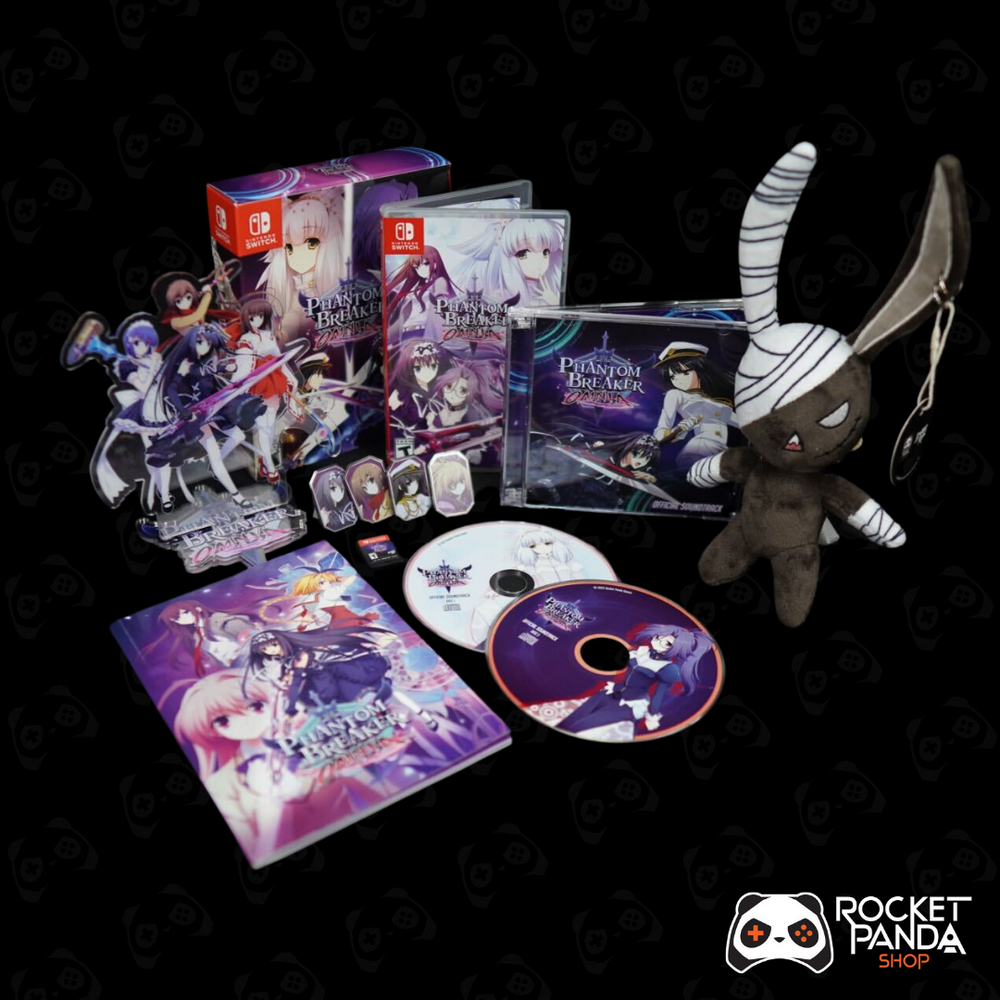 Phantom Breaker: Omnia Collector Edition with Plushie (Limited Run #135) (Nintendo Switch) (ONLINE ORDER ONLY)