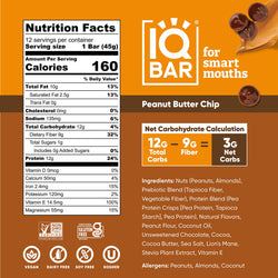 Peanut Butter Chip (12 Bars) (ONLINE ORDER ONLY)