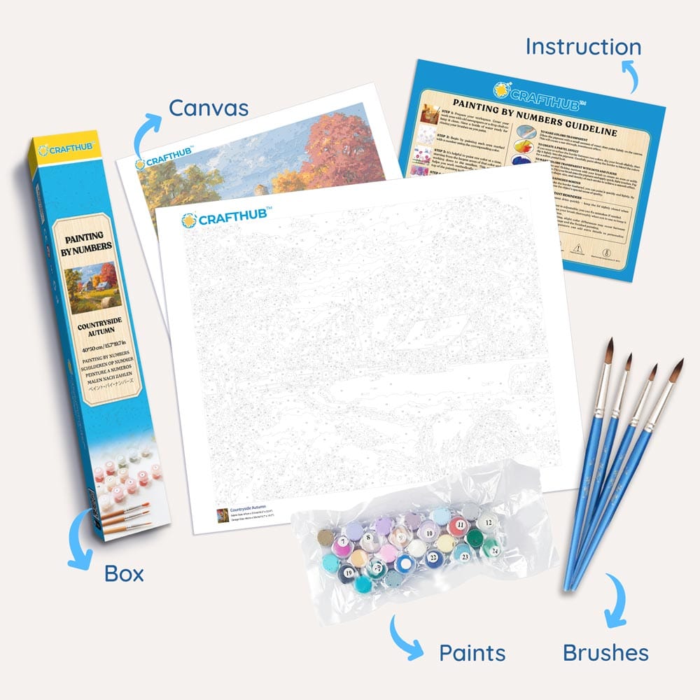 Library Love - Paint By Numbers Kit