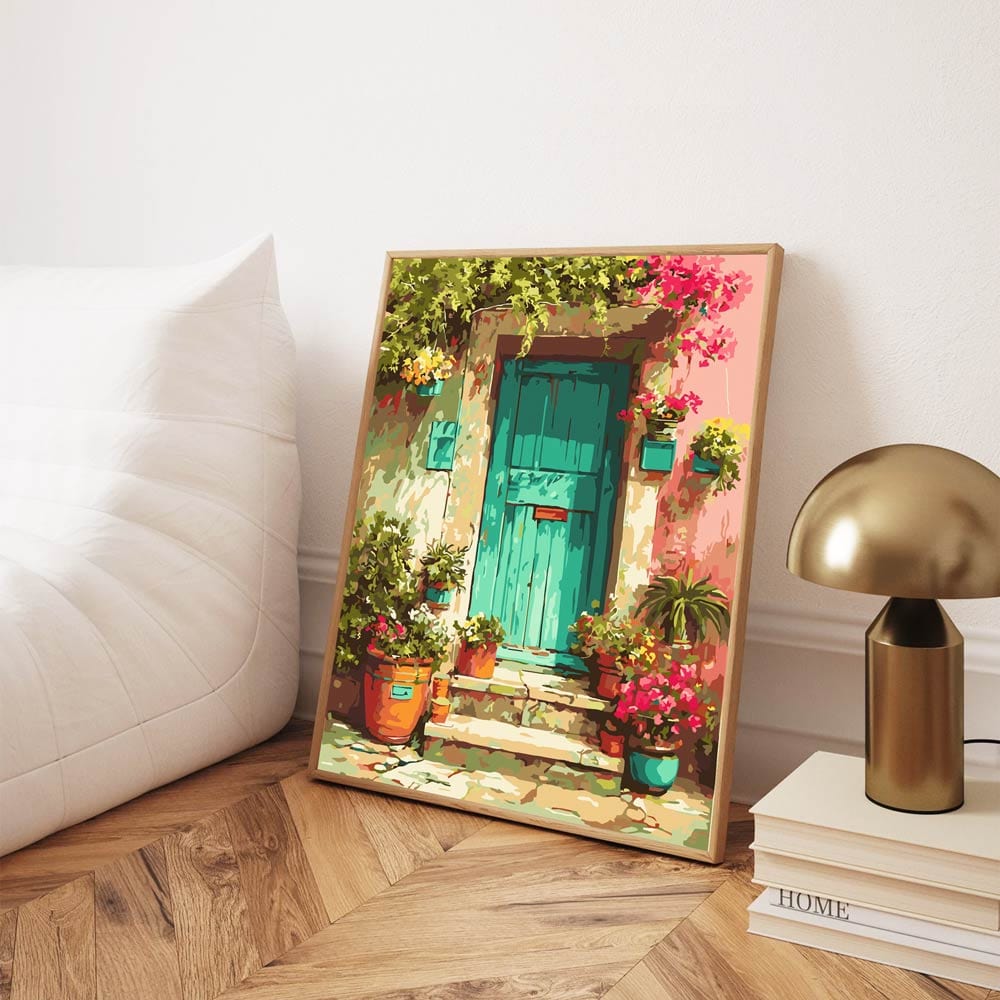 Green Door - Paint By Numbers Kit (ONLINE ORDER ONLY)