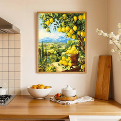 Lemon Garden - Paint By Numbers Kit