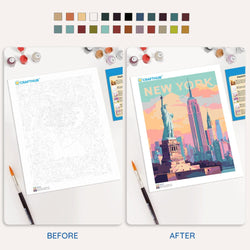 New York - Paint By Numbers Kit