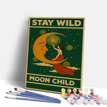Stay Wild - Paint By Numbers Kit (ONLINE ORDER ONLY)