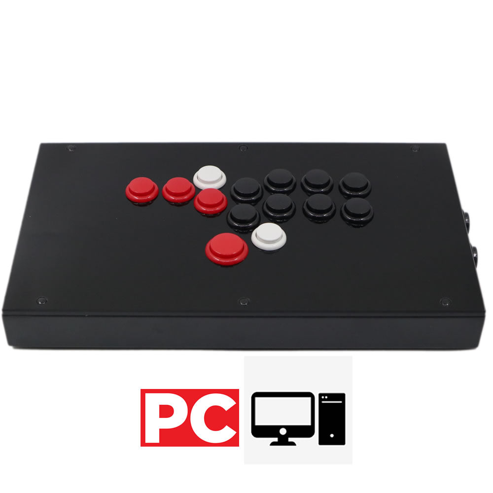 RAC-J803B All Button Leverless Arcade Game Controller for PC/PS/XBOX/SWITCH (Online Only)