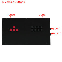 RAC-J800KK-8D 8 Directions Mechanical Keyboard Arcade Joystick WASD Fightstick For PS4/PS3/Xbox/PC (Online Only)