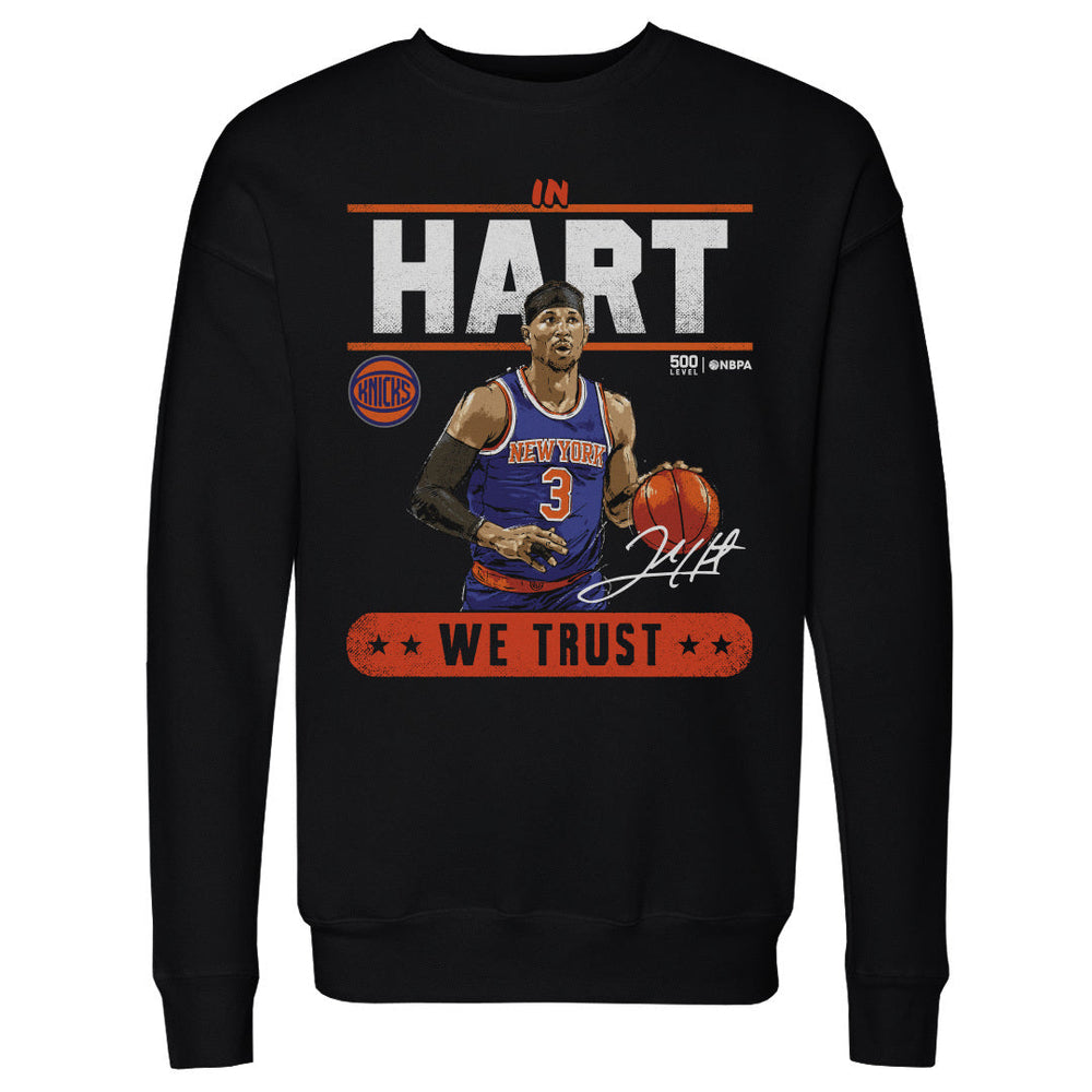 Josh Hart New York Knicks Trust WHT (ONLINE ORDER ONLY)