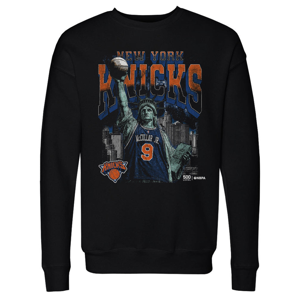 Kevin McCullar Jr. New York Knicks Statue Of Liberty WHT (ONLINE ORDER ONLY)
