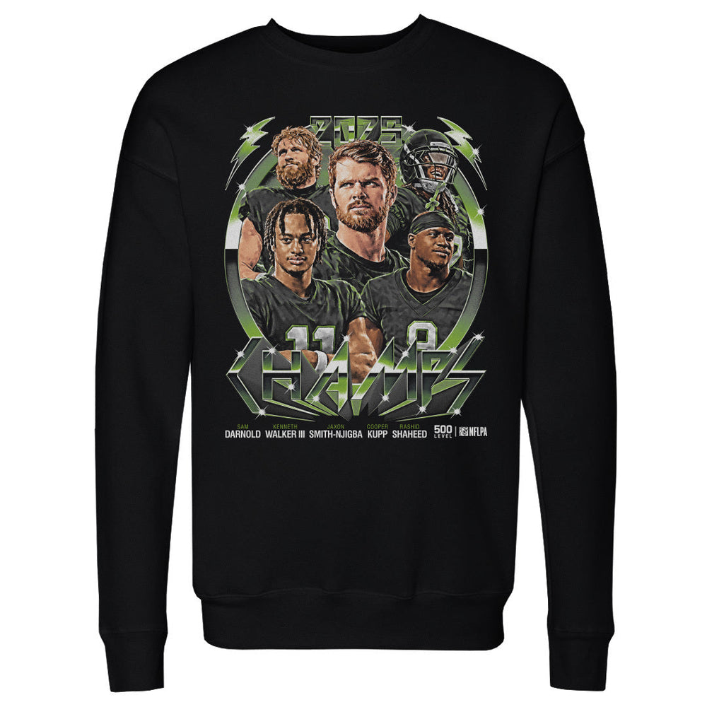 Seattle Football 2025 Champs Vintage Neon WHT (ONLINE ORDER ONLY)