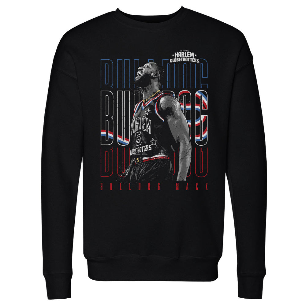 Bulldog Mack Harlem Globetrotters Outline Repeat WHT (ONLINE ONLY)