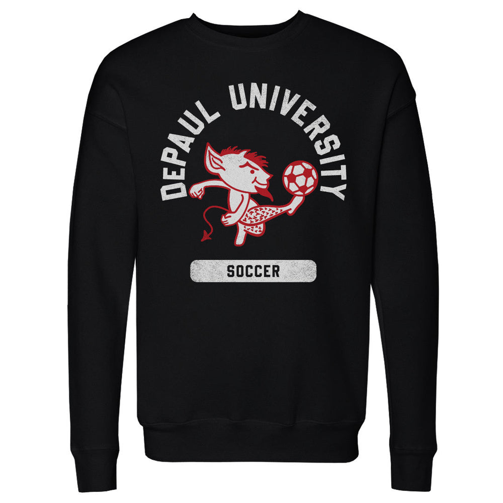 DePaul Blue Demons Mascot Soccer WHT (ONLINE ORDER ONLY)
