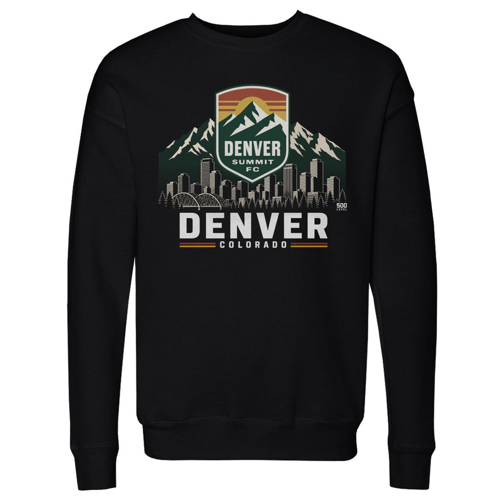 Denver Summit FC Skyline Logo WHT (ONLINE ORDER ONLY)