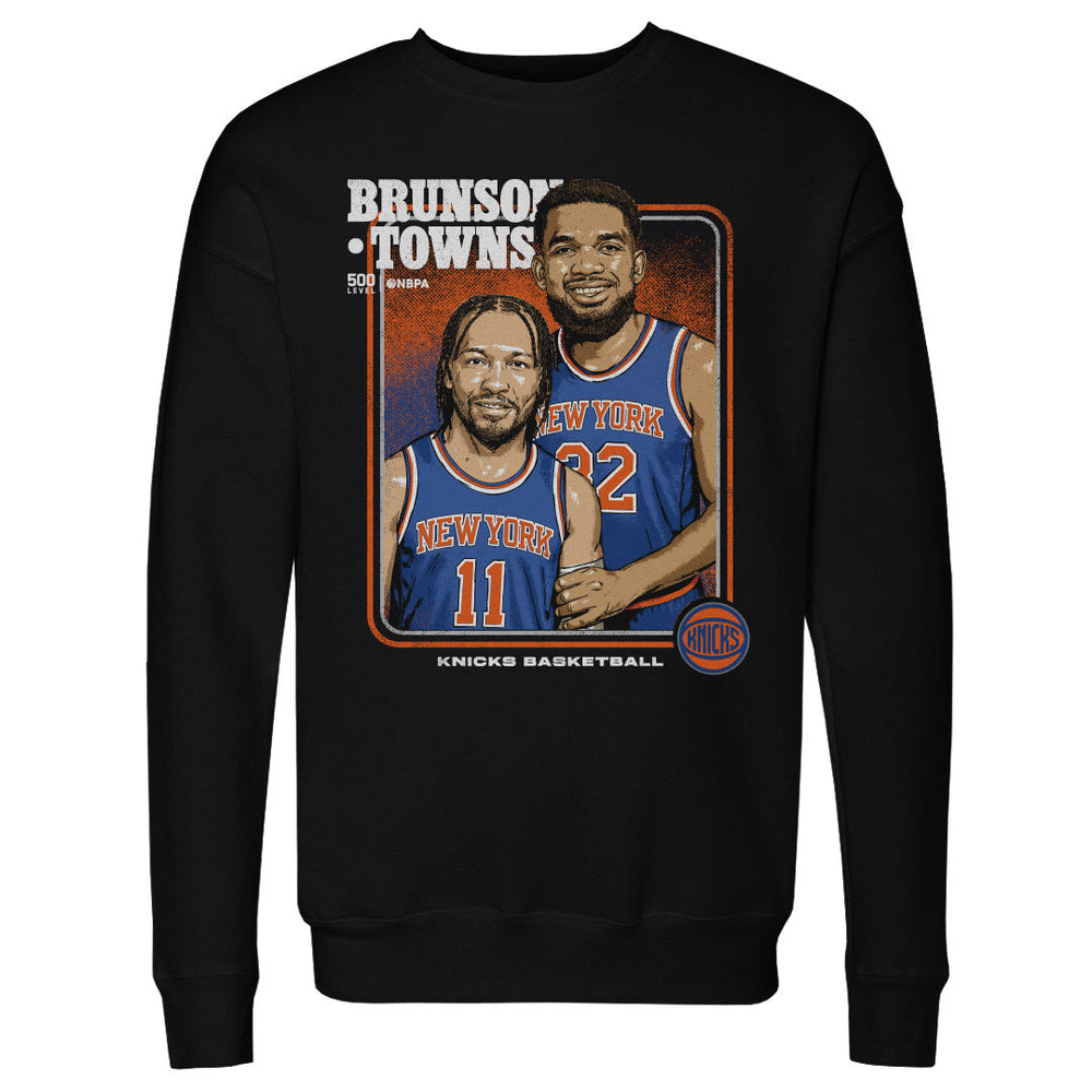 Jalen Brunson & Karl-Anthony Towns New York Knicks Step Brothers WHT (ONLINE ORDER ONLY)