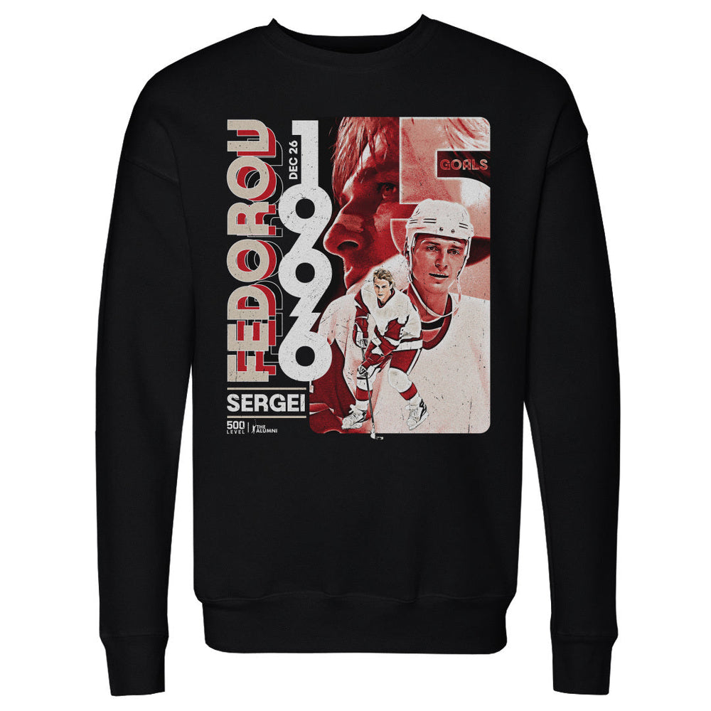 Sergei Fedorov Detroit 5 Goal Game 1996 WHT (ONLINE ORDER ONLY)