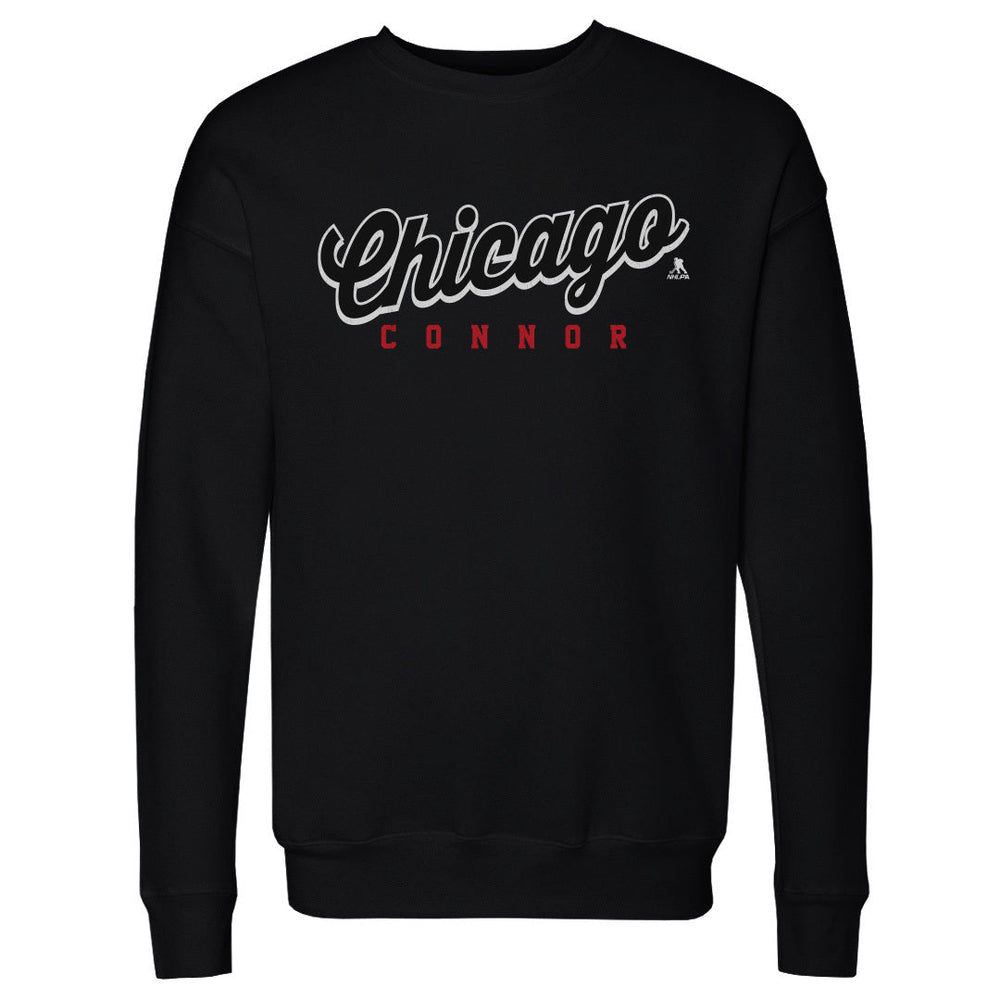 Connor Bedard Chicago Script Connor WHT (ONLINE ORDER ONLY)