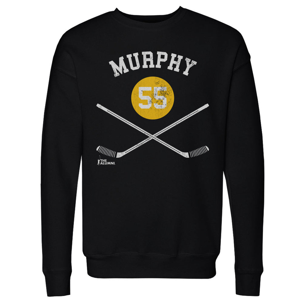 Larry Murphy Pittsburgh 55 Sticks WHT