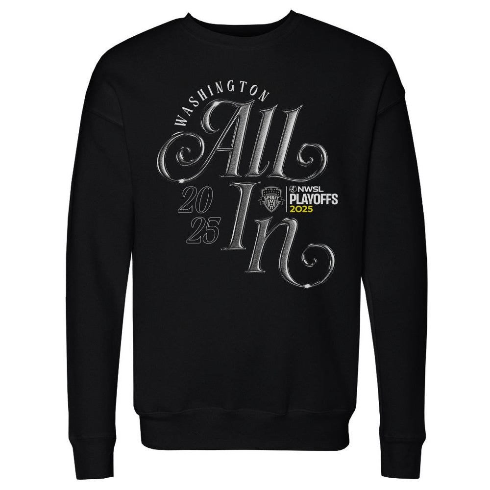 Washington Spirit NWSL Playoff All In 2025 WHT (ONLINE ORDER ONLY)