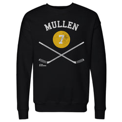 Joe Mullen Pittsburgh 7 Sticks WHT