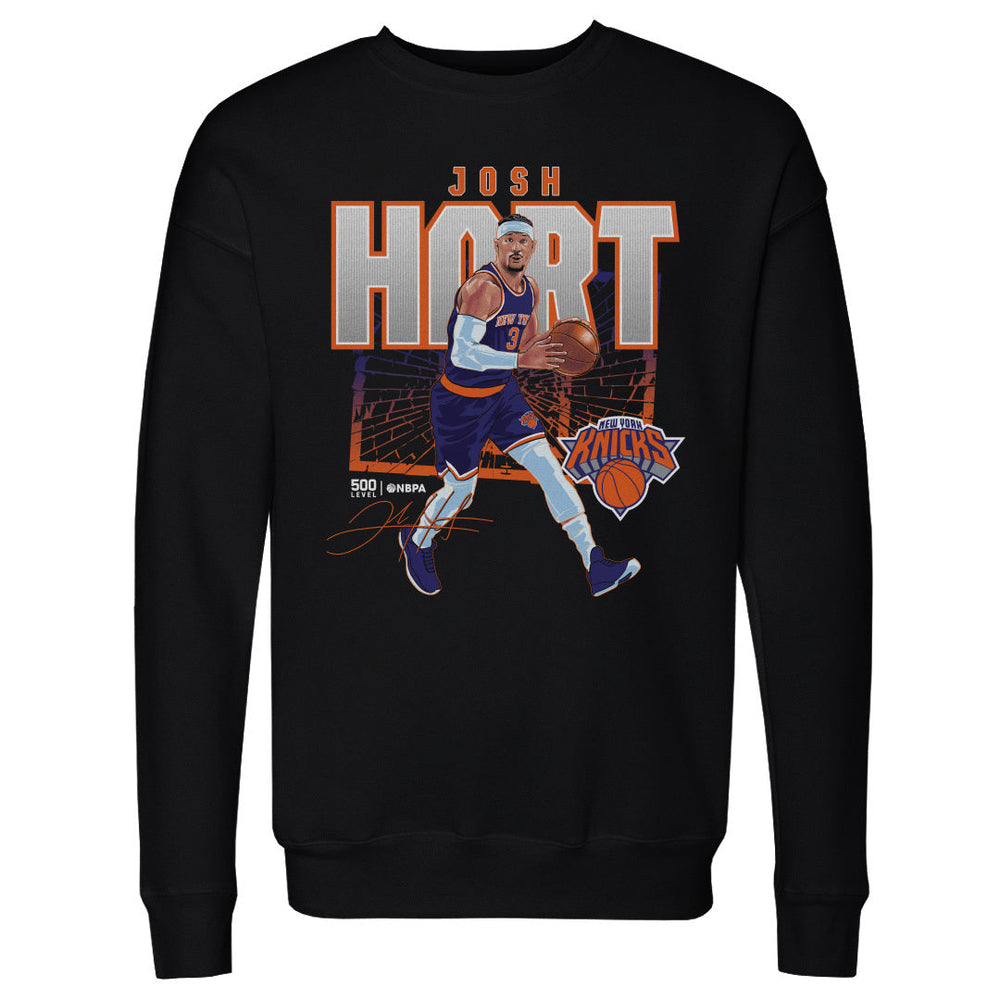 Josh Hart New York Knicks Shattered WHT (ONLINE ORDER ONLY)