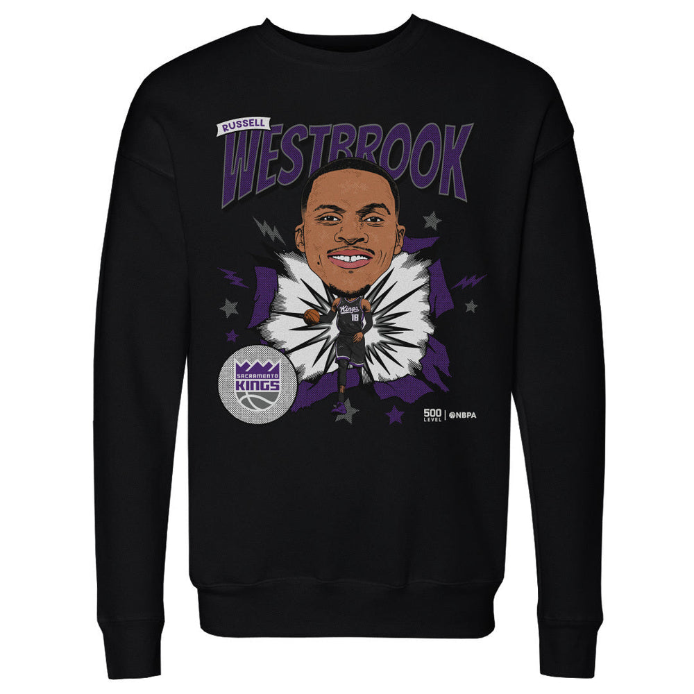 Russell Westbrook Sacramento Kings Caricature WHT (ONLINE ORDER ONLY)