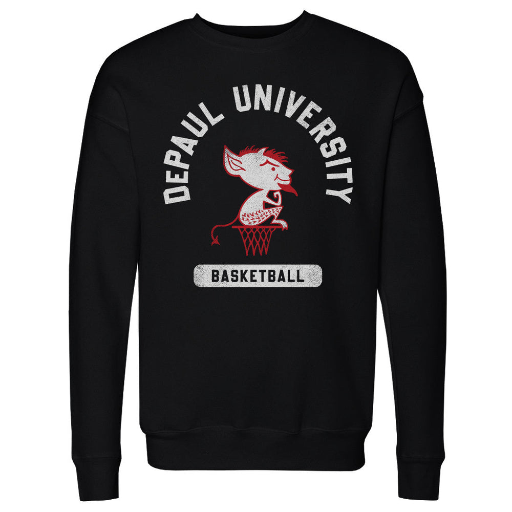 DePaul Blue Demons Mascot Basketball WHT