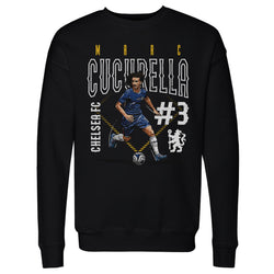 Marc Cucurella Chelsea FC Outline Number WHT (ONLINE ORDER ONLY)