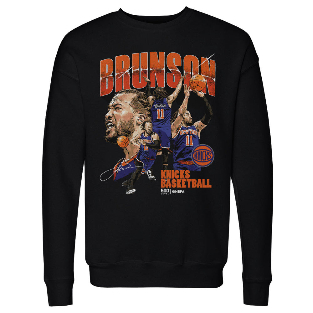 Jalen Brunson New York Knicks Collage WHT (ONLINE ORDER ONLY)
