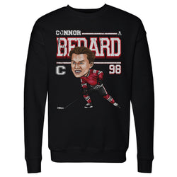 Connor Bedard Chicago Cartoon WHT (ONLINE ORDER ONLY)