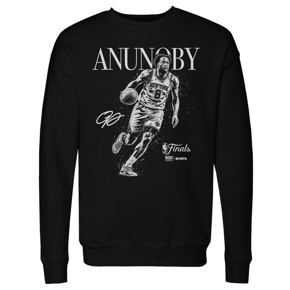 OG Anunoby New York Knicks NBA Finals 2026 Mono WHT (ONLINE ORDER ONLY)