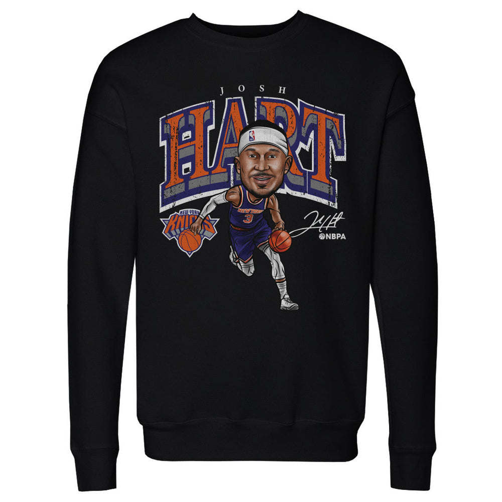 Josh Hart New York Knicks Cartoon WHT (ONLINE ORDER ONLY)