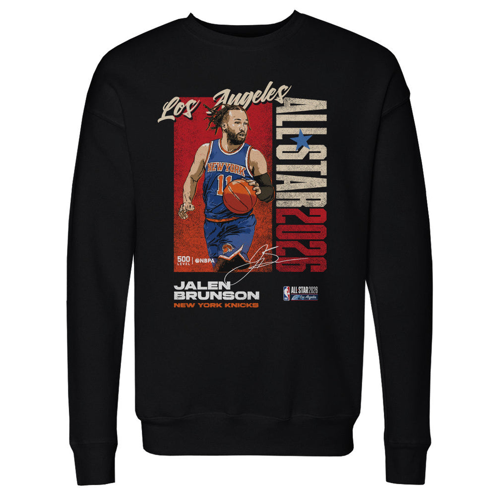 Jalen Brunson New York Knicks 2026 NBA All-Star Vertical WHT (ONLINE ORDER ONLY)