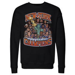 New York Knicks NBA Finals 2026 Champions Caricature WHT (ONLINE ORDER ONLY)