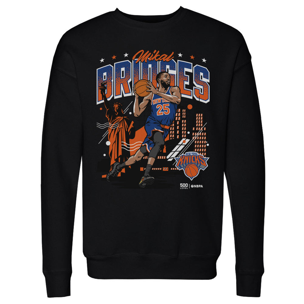Mikal Bridges New York Knicks Skyline WHT (ONLINE ORDER ONLY)