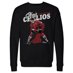 Chris Chelios Chicago Retro WHT (ONLINE ORDER ONLY)