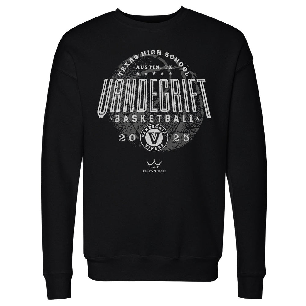 Crown Trio Vandegrift High School Basketball 4 - 2025 WHT (ONLINE ORDER ONLY)