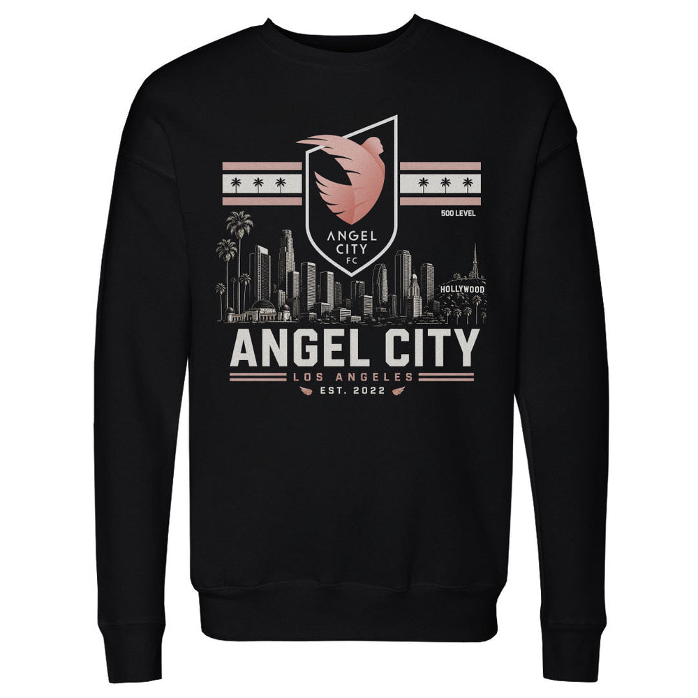 Angel City FC Skyline Logo WHT