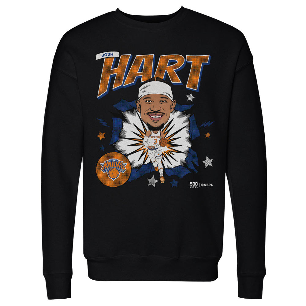 Josh Hart New York Knicks Caricature WHT (ONLINE ORDER ONLY)