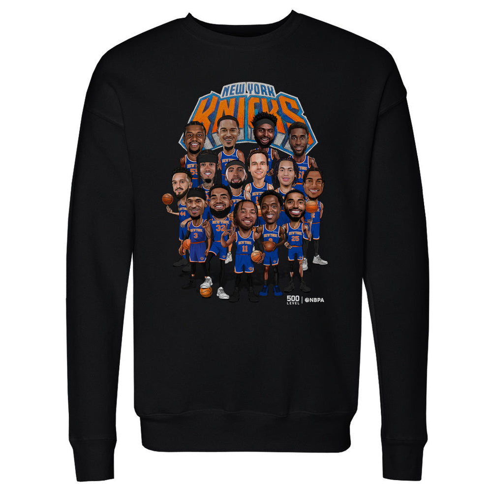 New York Knicks 2026 Playoffs Caricature WHT (ONLINE ORDER ONLY)