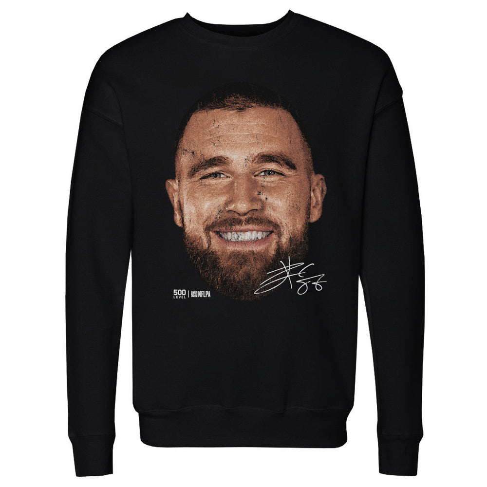 Travis Kelce Kansas City Vintage Head WHT