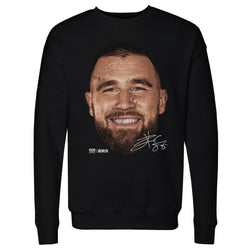Travis Kelce Kansas City Vintage Head WHT
