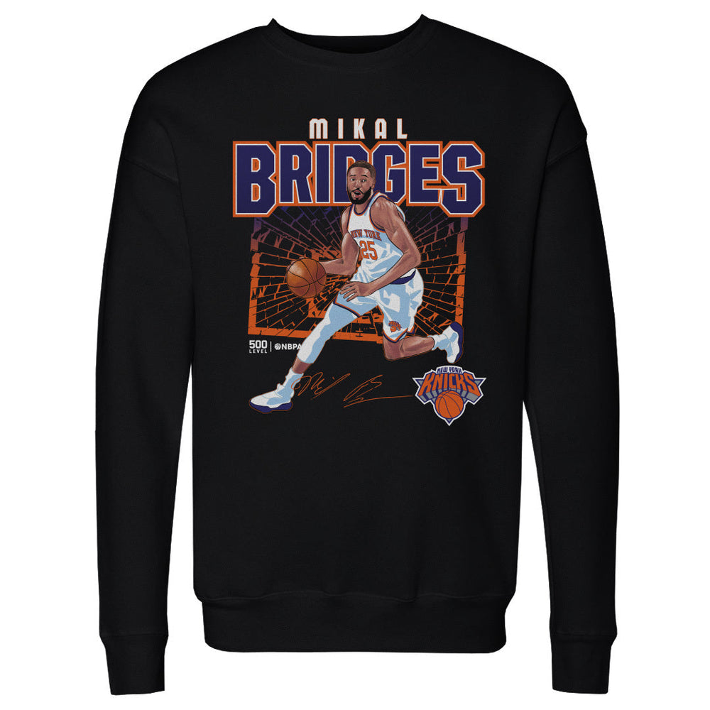 Mikal Bridges New York Knicks Shattered WHT (ONLINE ORDER ONLY)