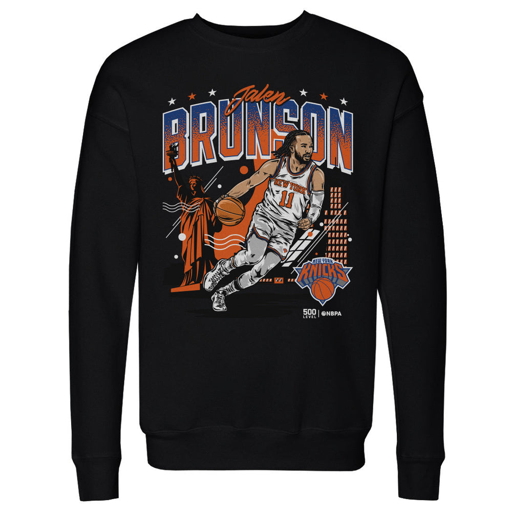 Jalen Brunson New York Knicks Skyline WHT (ONLINE ORDER ONLY)