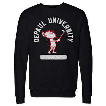 DePaul Blue Demons Mascot Golf WHT