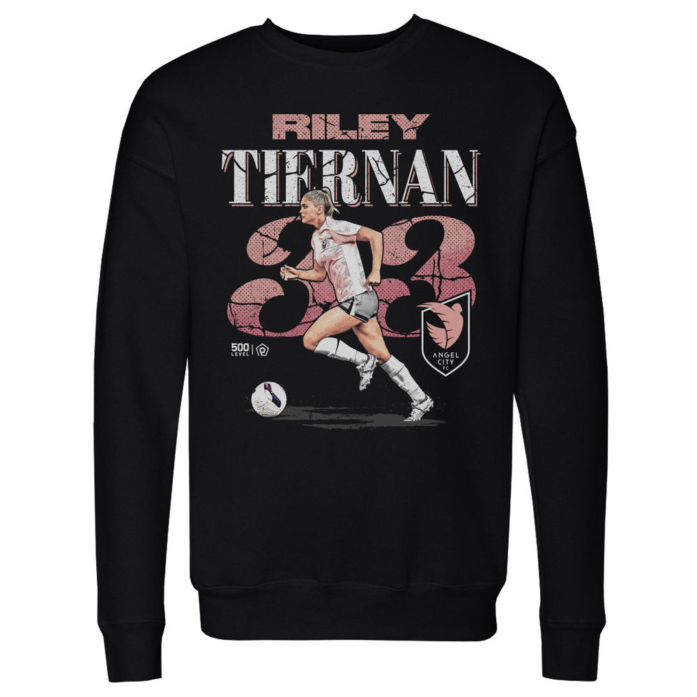 Riley Tiernan Angel City FC Cracked Number WHT