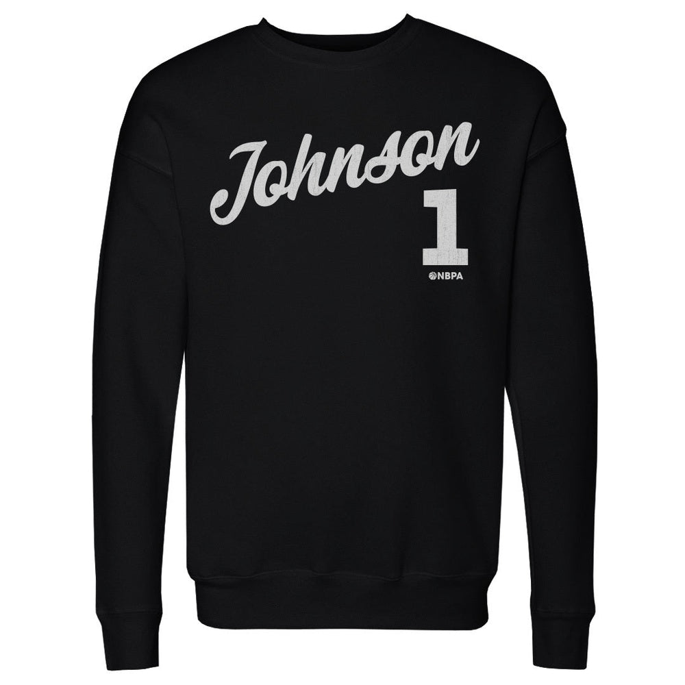Jalen Johnson Atlanta Script WHT