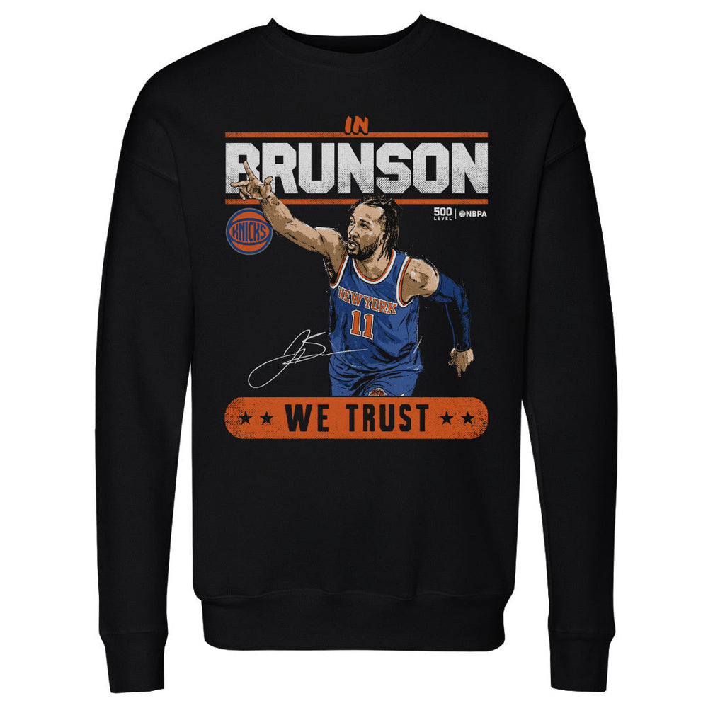 Jalen Brunson New York Knicks Trust WHT (ONLINE ORDER ONLY)